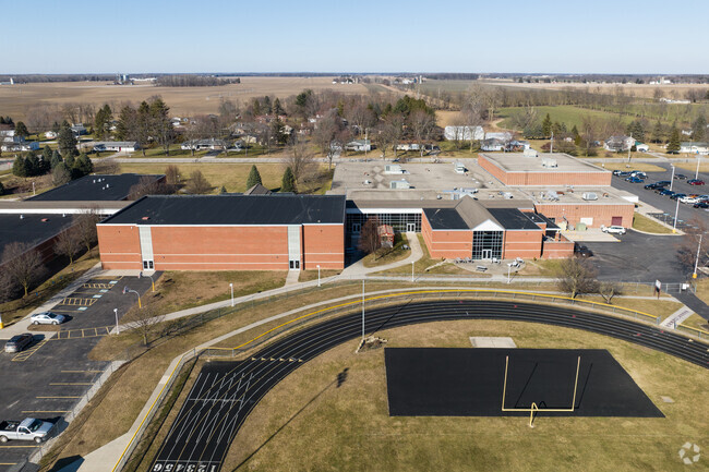 Morenci High School and Middle School Back Aerial