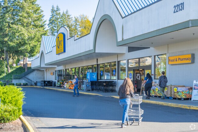 Many Cedar Grove residents shop for groceries at the nearby QFC.