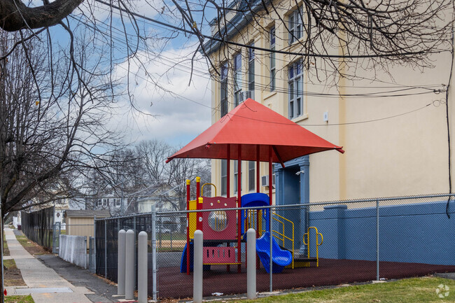 A small playground for the very young children is located on the side of Robert Gordon School.