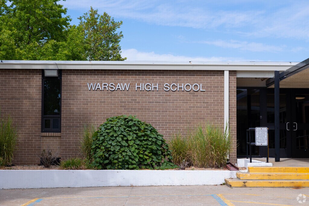 Warsaw High School serves students from across Benton County.