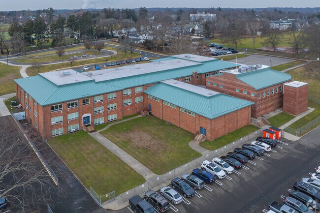 Check out the Harborside Middle School at 175 High St, Milford, CT 06460.