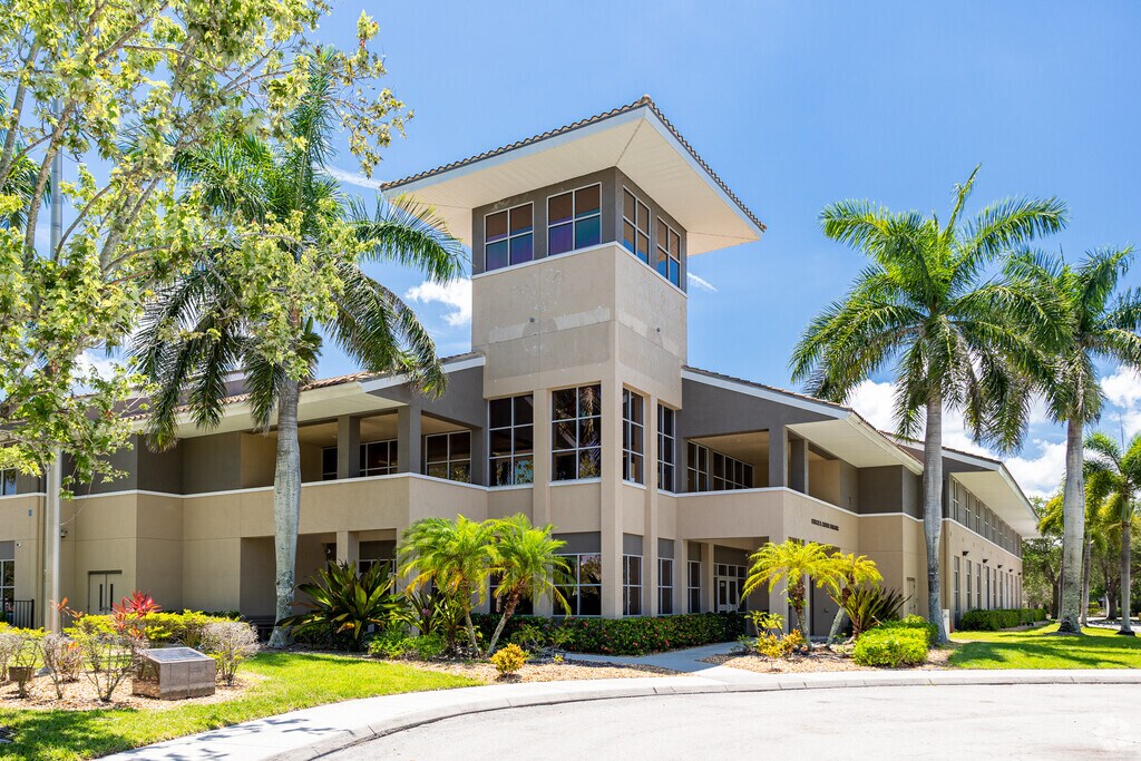 Progressive Pathways Academy in Naples features unique architecture.