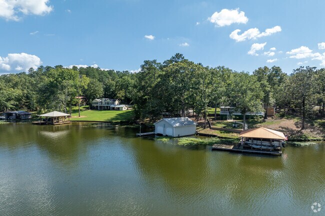 Enjoy the endless rows of lake homes in South Shelby.