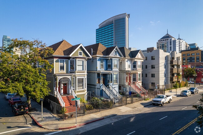 Some lucky Uptown residents live in beautiful Queen Anne style homes.