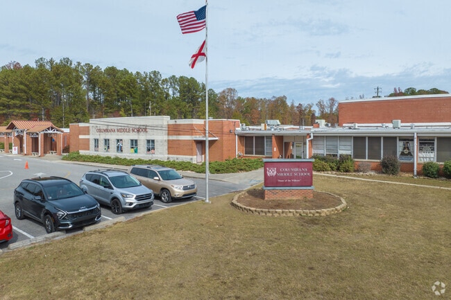 Columbiana Middle School is located at 222 Joinertown Rd.