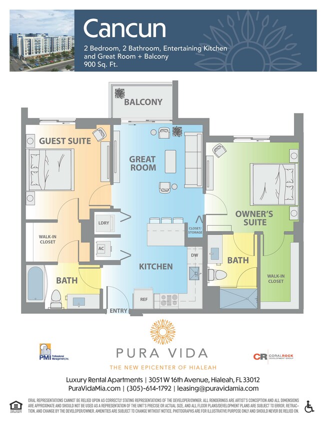 Pura Vida Apartments 3051 W 16th Ave, Hialeah, FL