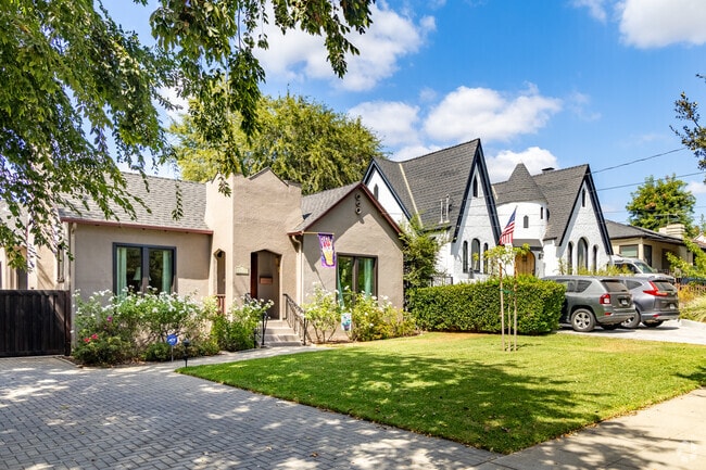 There is a wide variety of home styles throughout San Rafael Flats.