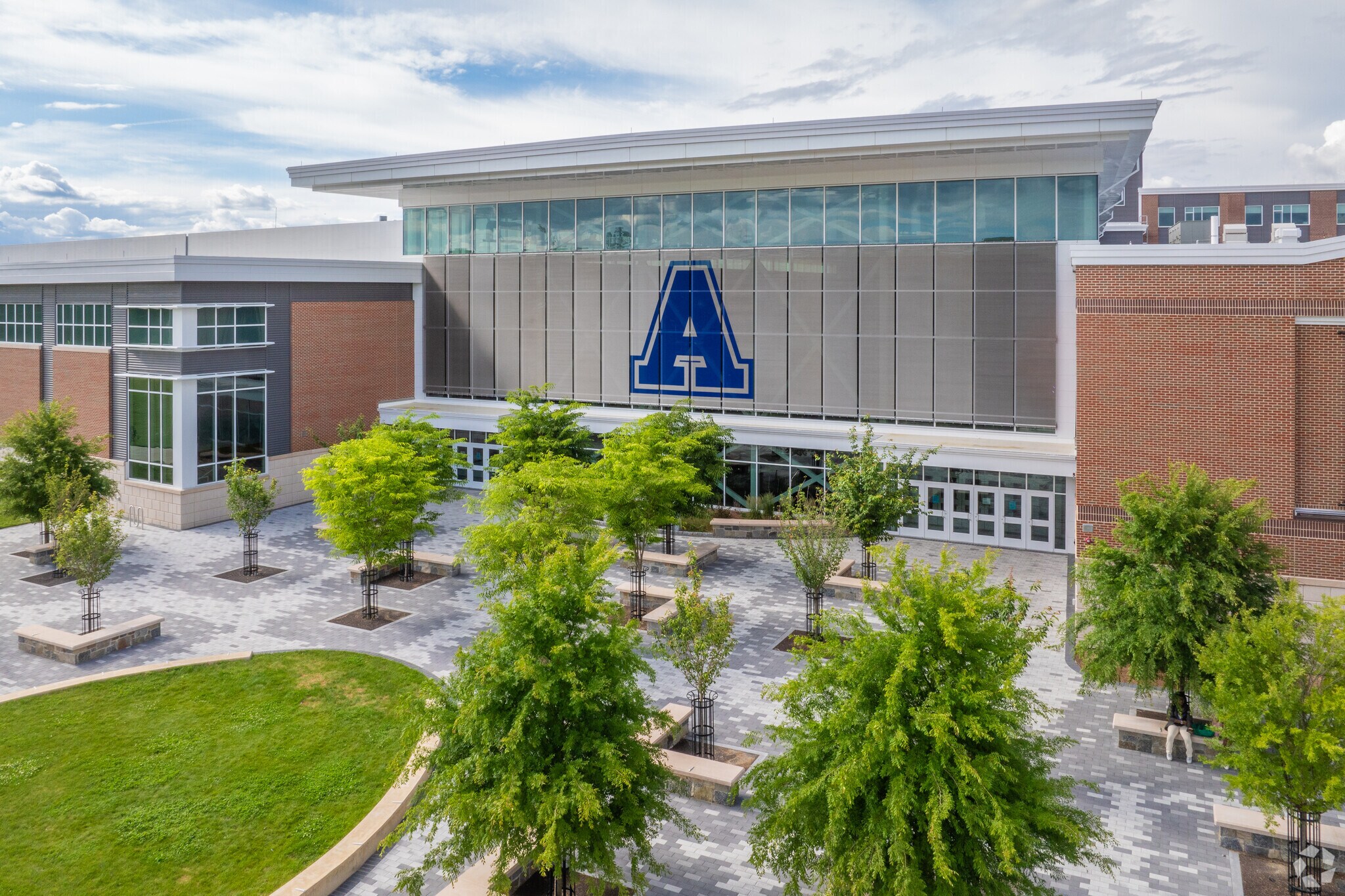 Attleboro High School was newly built in 2023 and features several public amenities.