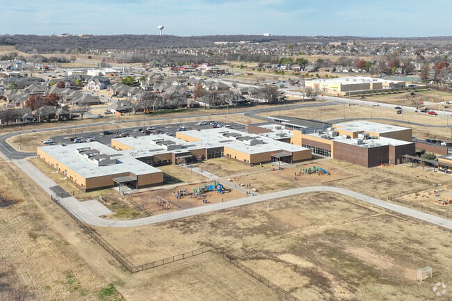 Creekwood Elementary School has many options to stay active with multiple playgrounds.