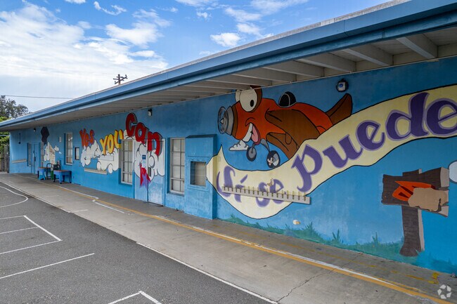 Martin Elementary School wall art.