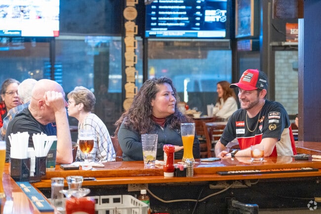 Jersey Village offers bars and eateries along Route 290.