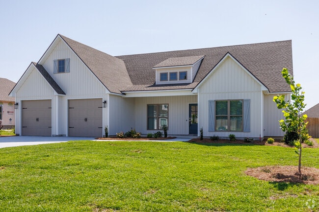 New builds with craftsman finishes and open floor plans are available for families moving to the Bemis area.