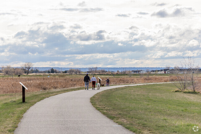 In Shiloh residents go to the the Shiloh Convservation Area for afternoon walks.