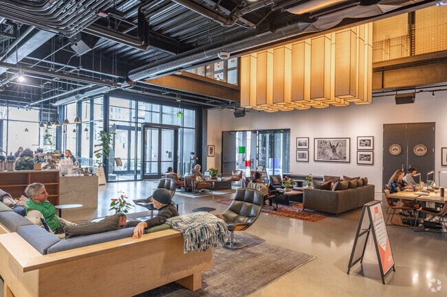 Get some work done or meet a friend in the beautiful lounge at Evoke Café in Denny Triangle.