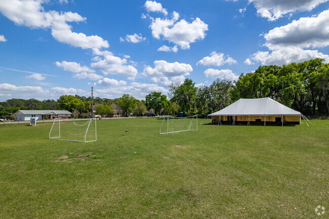 Kids love to play on the fields of Praise Temple Christian Academy.