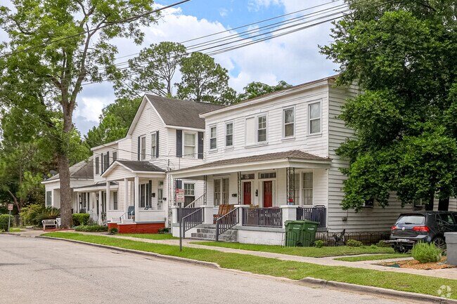 Neighborhoods in Cuyler-Brownsville have historic homes with wide porches.