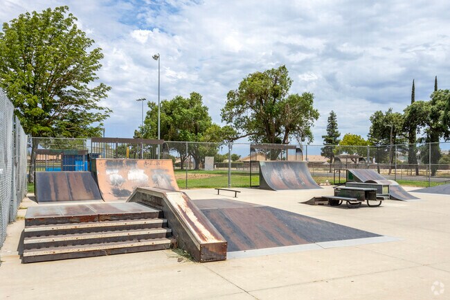 You can practice skate skills at Osborn Park in Atwater near the City of Winton.