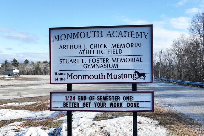 Monmouth Academy is a prestigious secondary school located in Monmouth, Maine.