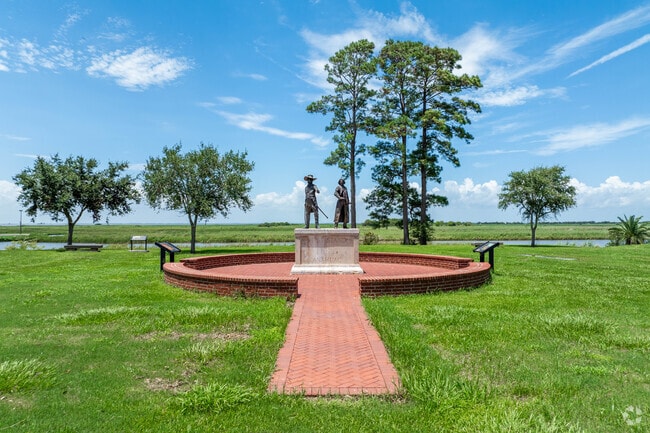Fort Anahuac Park is bursting with history.