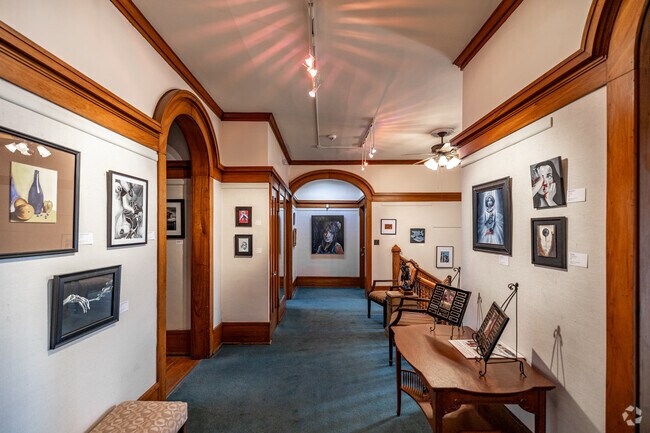 Stop by the Eccles Community Art Center for a lesson in local history and great art.