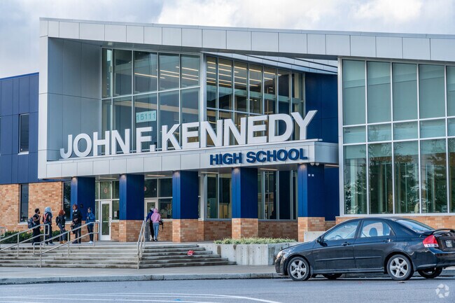 Mount Pleasant high school students attend John F. Kennedy High School.