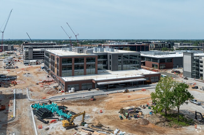 Walmart continues work on it's new state of the art headquarters in Bentonville.