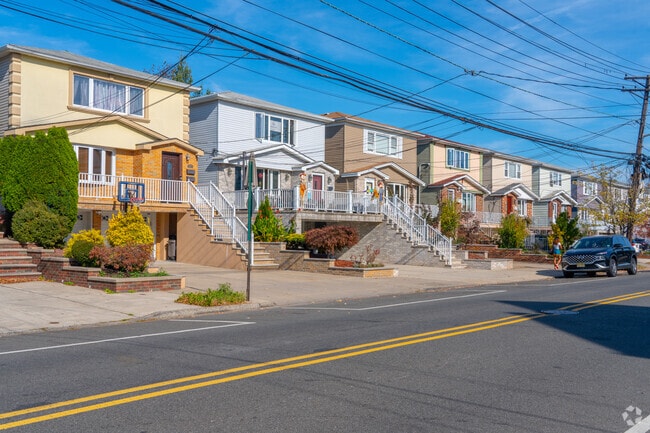 Bayonne homes tend to sit much closer together than what you would see in quieter suburbs.