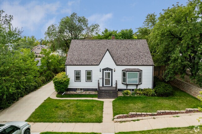 Cape Cod style homes are prevalent in Downtown Rapid City.