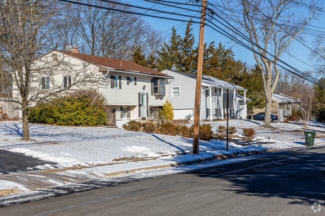 Split-level homes line the streets of most of the Candlewood area in Howell, NJ..