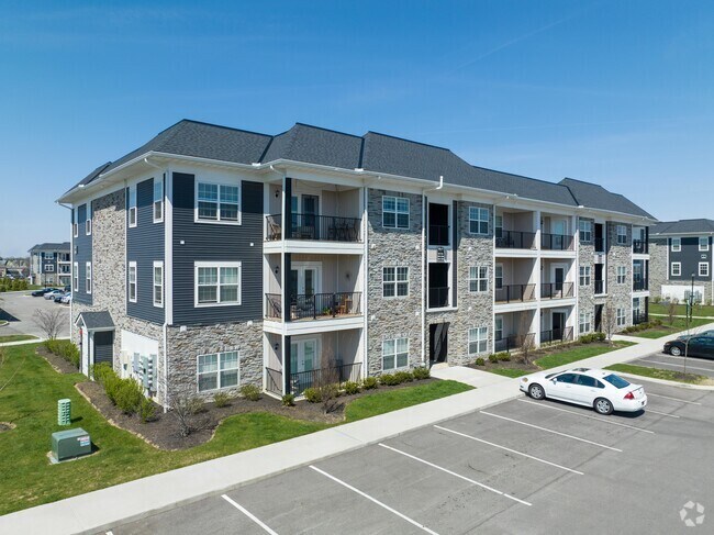 The Edge at Polaris, a brand-new gated community that raises the bar in Polaris for luxury apartment living.