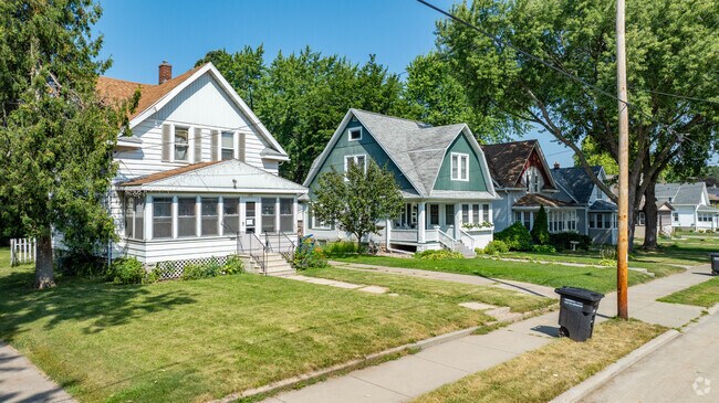 Homes were constructed throughout the 20th century in Menominee North.