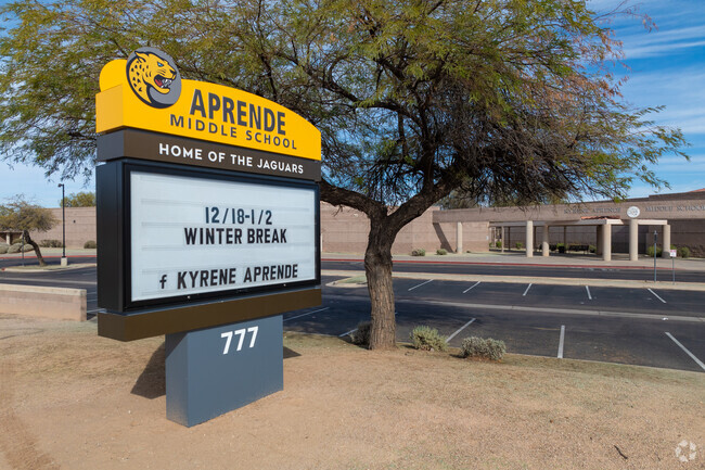 Kyrene Aprende Middle School in Chandler is home of the Jaguars!