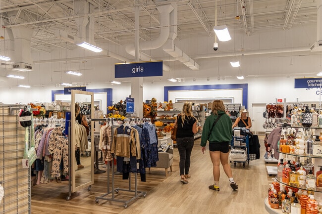 The Triangle Center offers big box shopping near Cascade-City View.