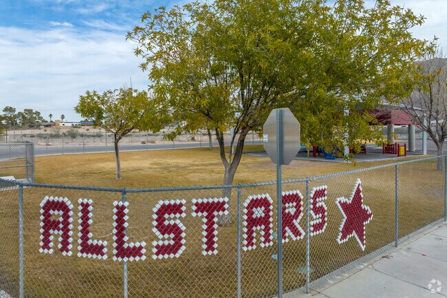 School pride abounds at Adams Kirk Elementary School.