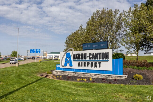 Akron-Canton Airport is a short drive on 77N from West Park.