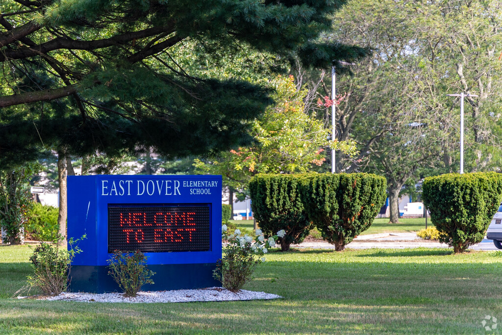 Students in grades K through 4th grade can attend East Dover Elementary.