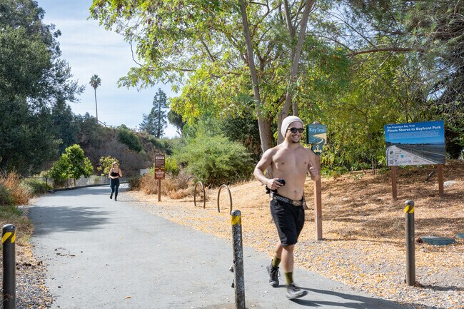 Village Park residents enjoy jogging near Downtown Pinole at Bayfront Park.