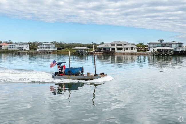 Commute by boat from home in Vilano Beach.