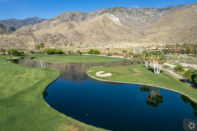 Palm Springs has some great golf courses with desert mountain views.