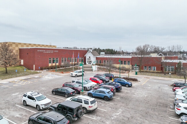 At Rutherford Elementary, 54% of students scored at or above the proficient level for math.