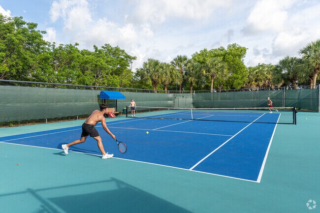 A quick game with friends is fun at the Emerald Estates Park in Emerald Estates.