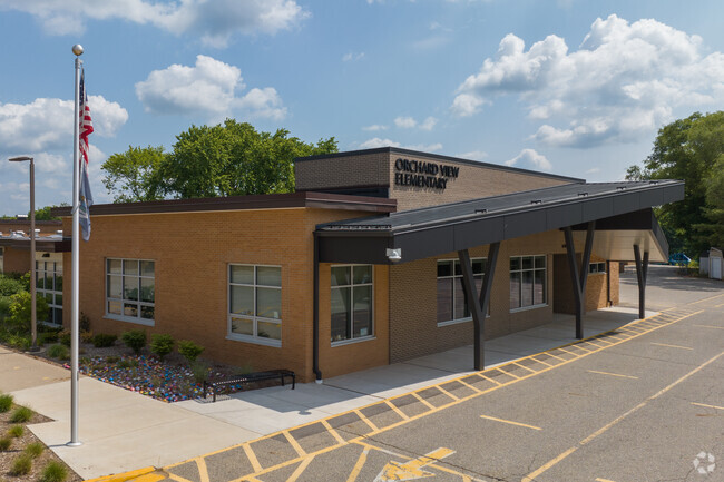 Many students attend Orchard View Elementary School in Grand Rapids, MI.