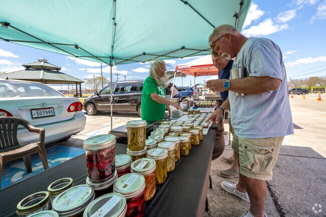 Get freshly made pickled items at the German Coast Farmers Market.