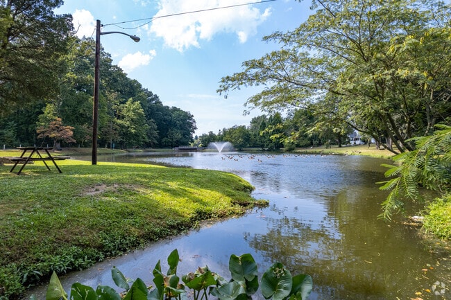 Unwind at Bell Lake Park, a serene escape in Woodbury, NJ.