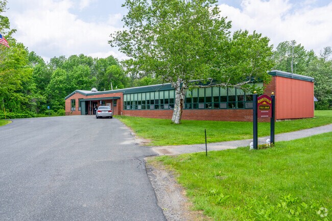 Middlefield Public Library serves as a local resource hub with books, events, and free Wi-Fi access.