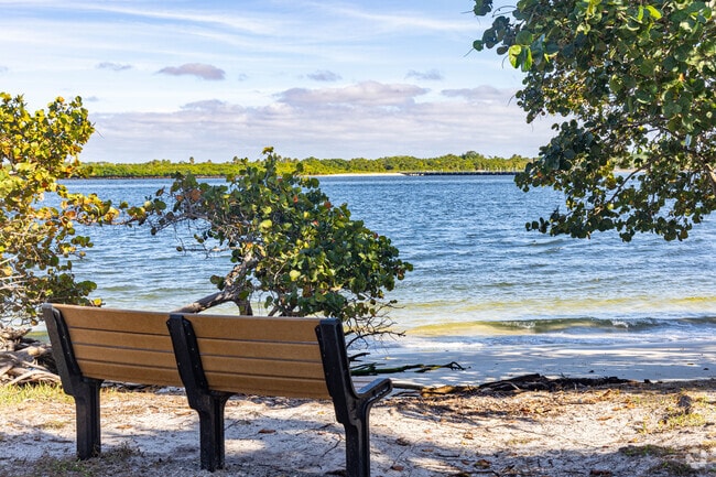 Lake Side Park in North Palm Beach has scenic views enjoyed at one of the many benches.