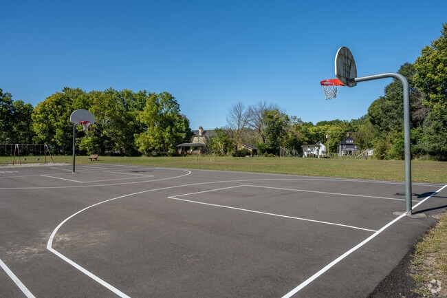 Shoot some hoops at Demmler Park.