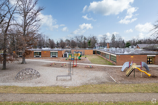Main playground at Paddock Elementary School.