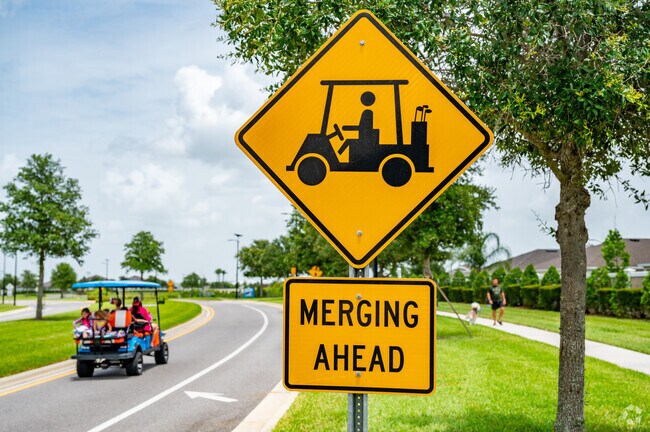 San Antonio is well connected via miles of sidewalks, trails and golf-cart friendly streets.