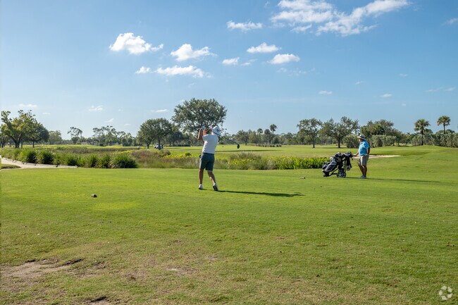 Fort Myers Country Club has the best golf course in the area.